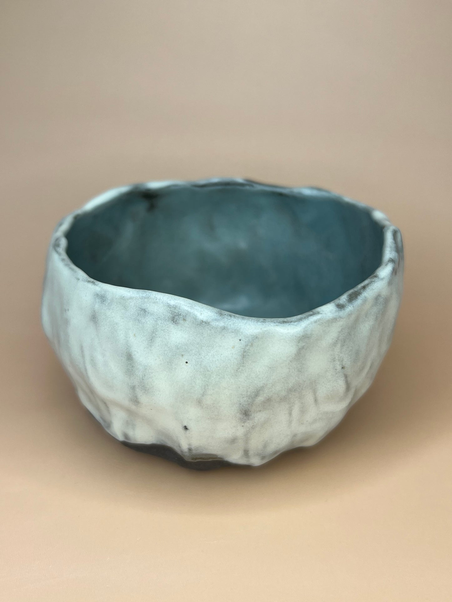 Black clay cup