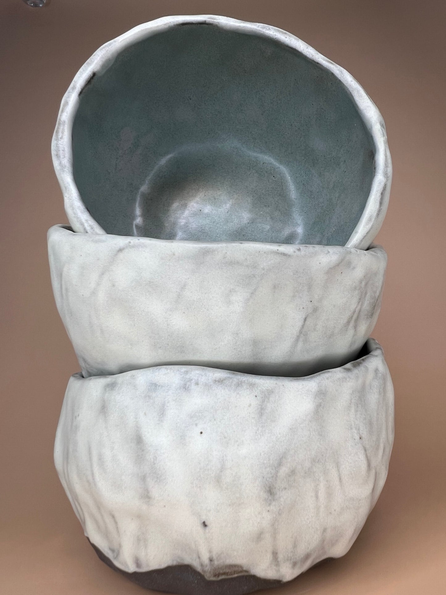 Black clay cup