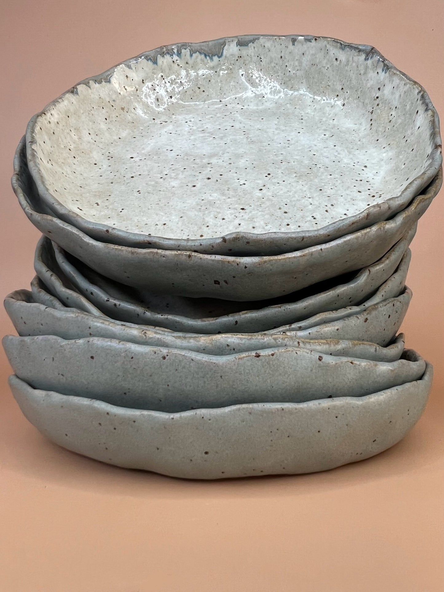 Set of 4 shallow bowls
