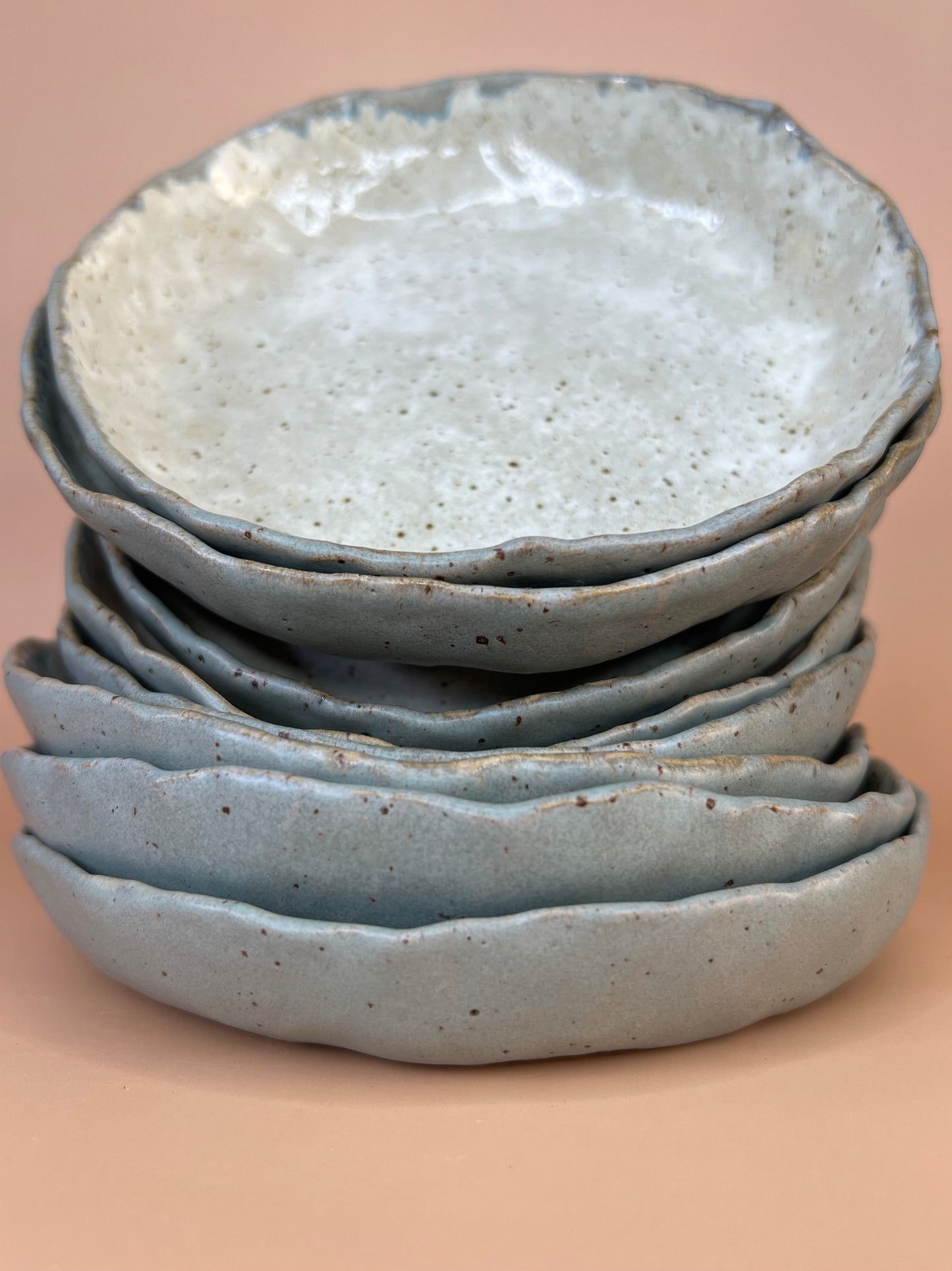 Set of 4 shallow bowls