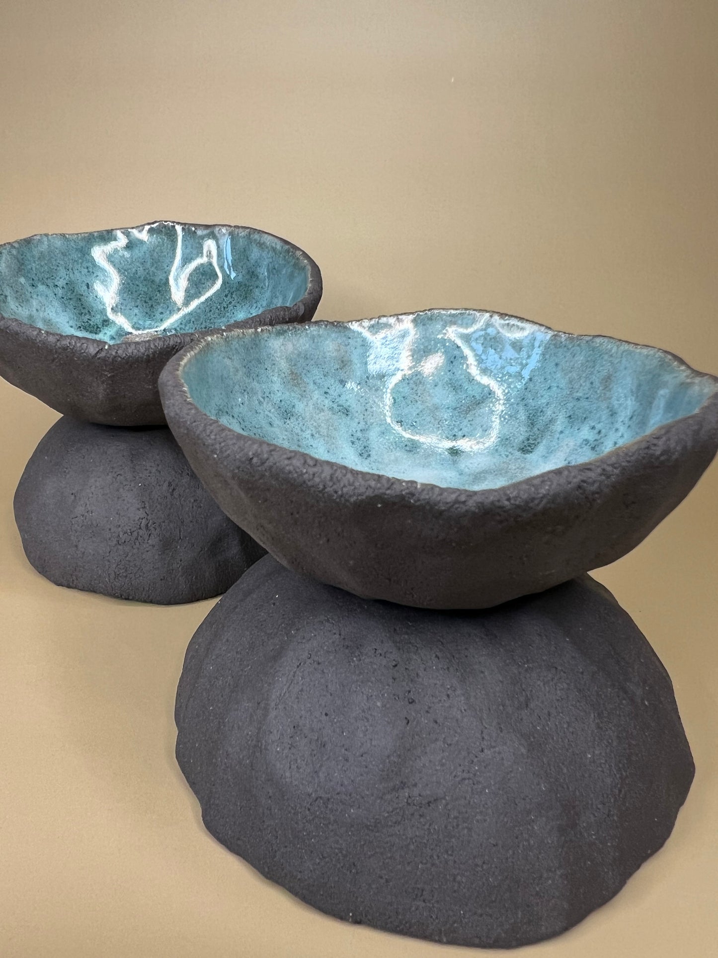 Ocean set of 4 tea cups/small bowls