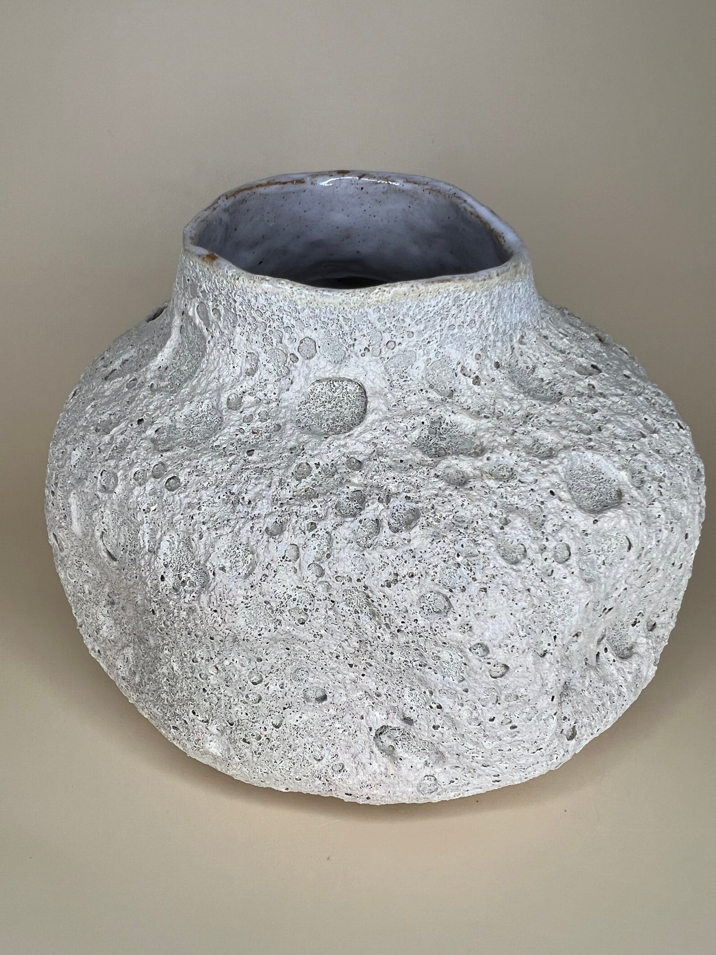 Moon Lava Vase