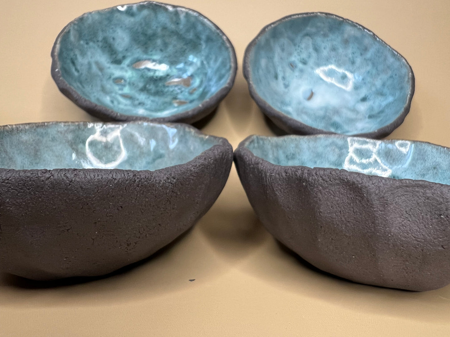 Ocean set of 4 tea cups/small bowls