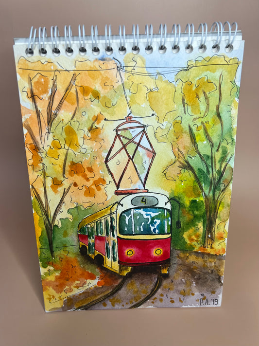 Tram painting