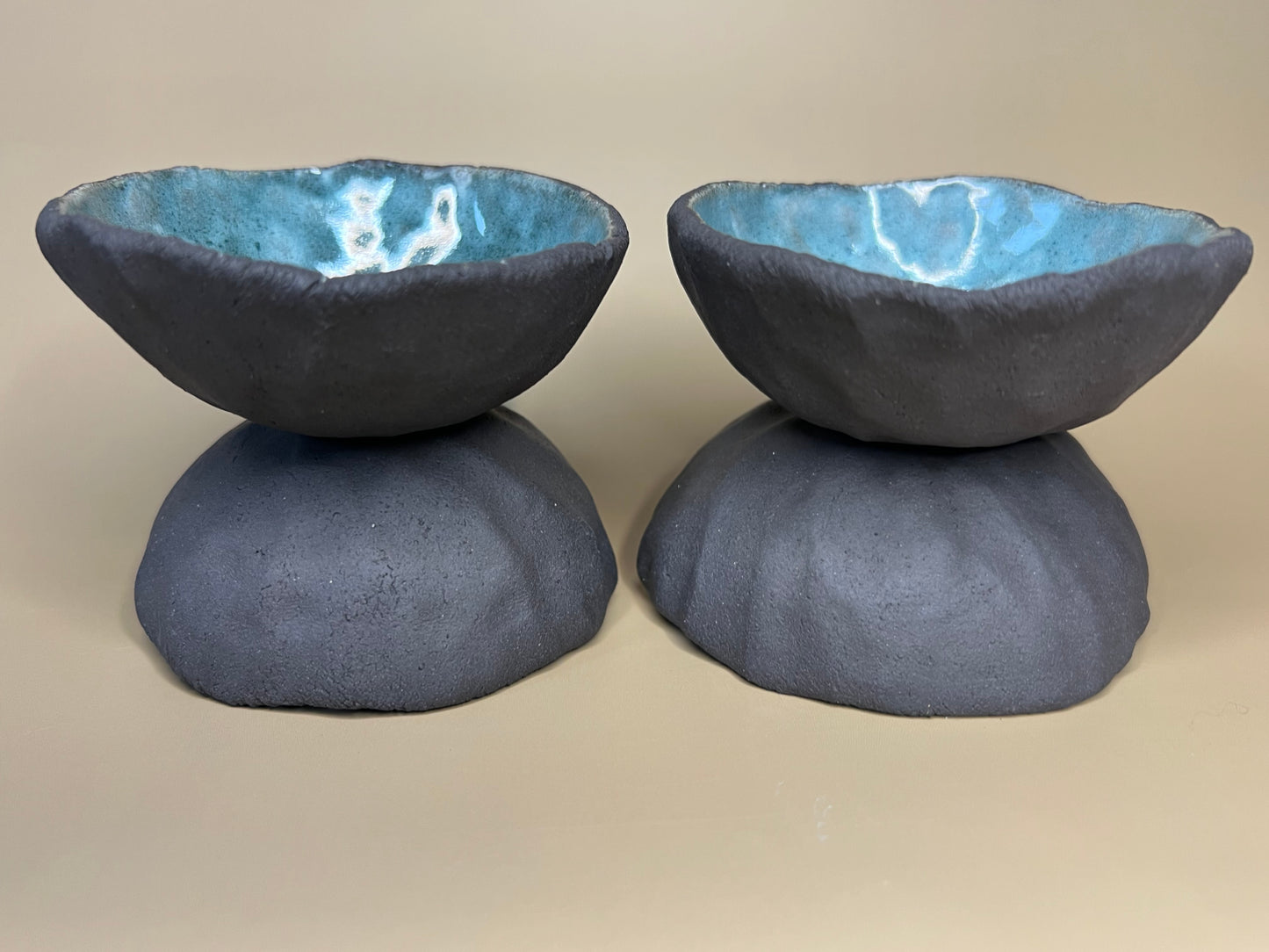 Ocean set of 4 tea cups/small bowls