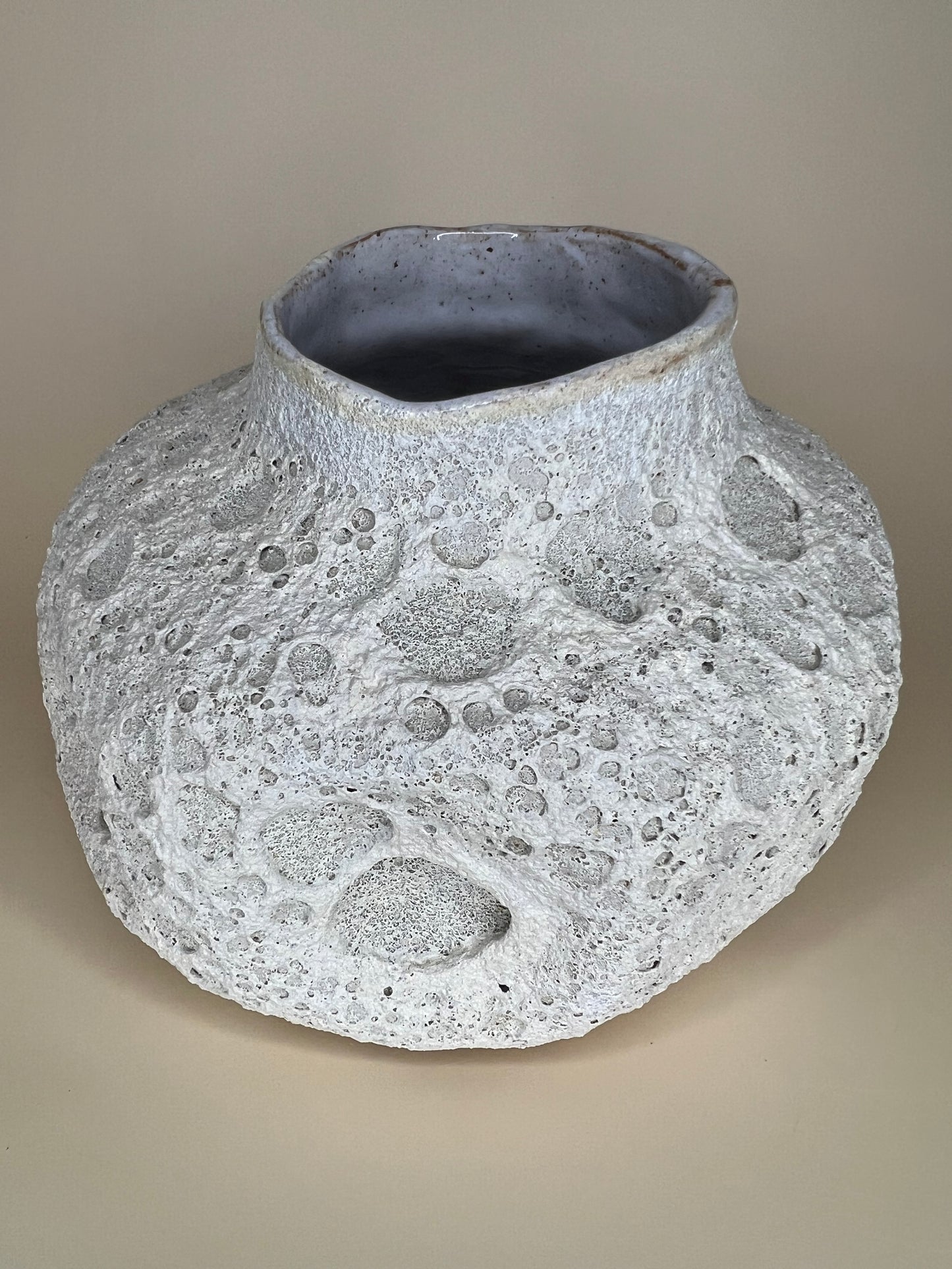 Moon Lava Vase