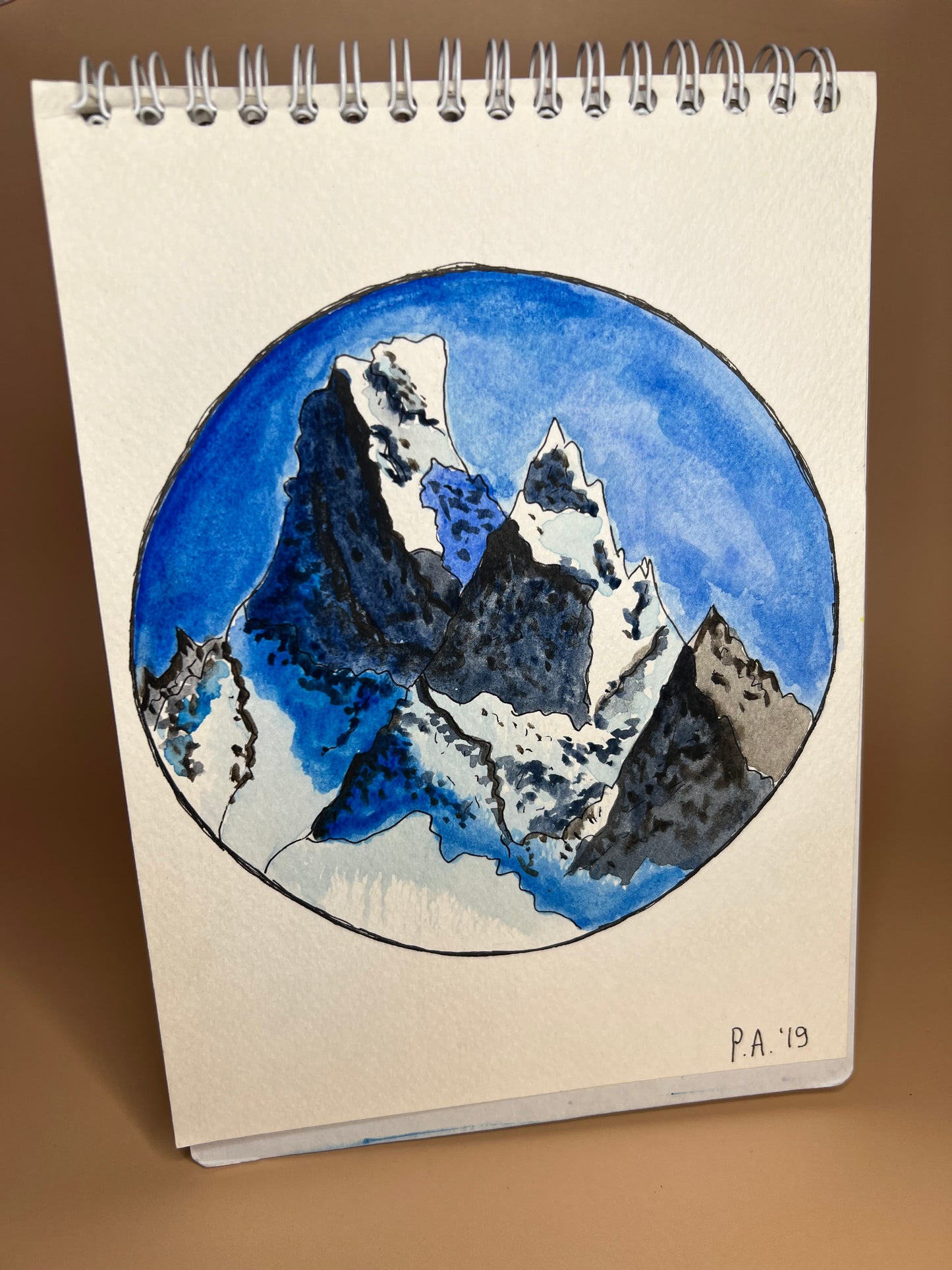 Alpine painting